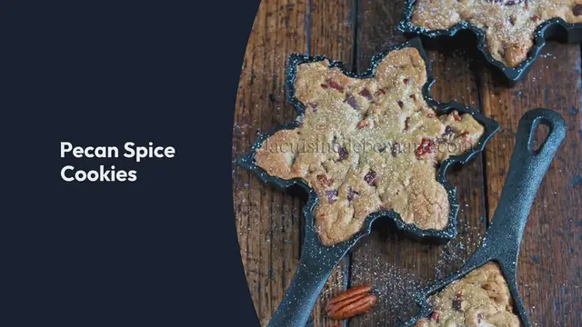 Video thumbnail for PECAN SPICE COOKIES