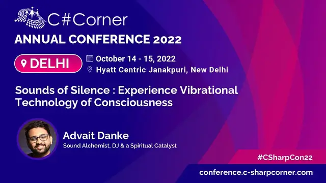 'Video thumbnail for Sounds of Silence: Experience Vibrational Technology of Consciousness by Advit Danke'