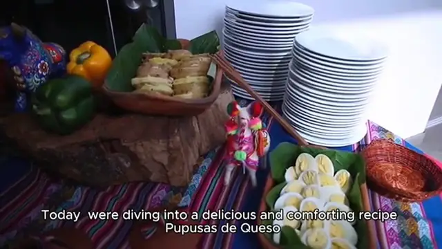 'Video thumbnail for Pupusas de Queso Recipe'