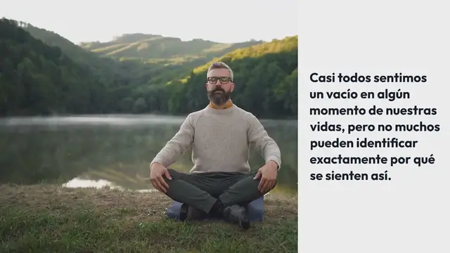 Video thumbnail for Si sientes un vacío en tu vida estas son 4 maneras de llenarlo sanamente