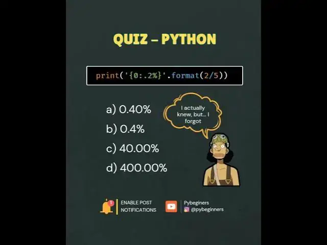 Video thumbnail for I bet that you can't solve this Python challenge #python #code