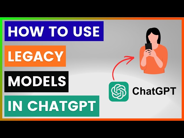 Video thumbnail for How To Use Legacy Models In ChatGPT? [in 2026]