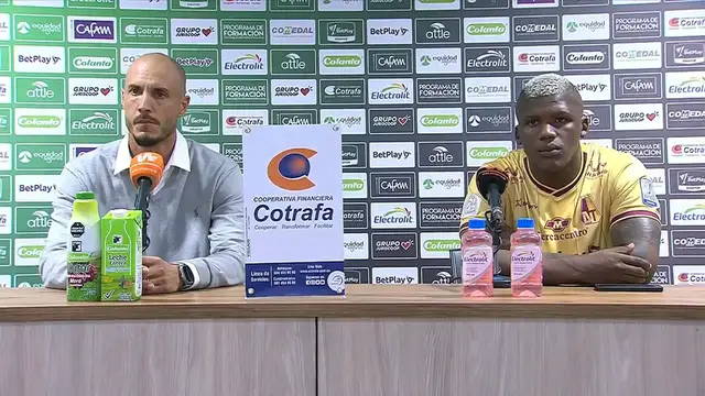 Video thumbnail for Rueda de prensa del Deportes Tolima tras su empate ante La Equidad - Liga BetPlay 1 2024