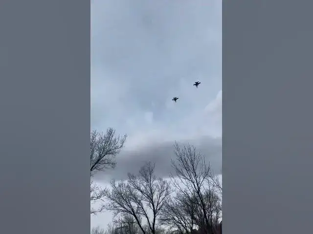 'Video thumbnail for remembrance day flyover'