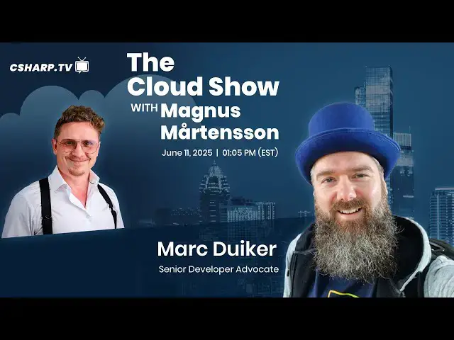 Video thumbnail for The Cloud Show with Magnus Mårtensson ft. Marc Duiker - Ep: 70