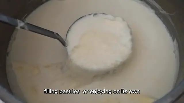 Video thumbnail for vanilla custard recipe