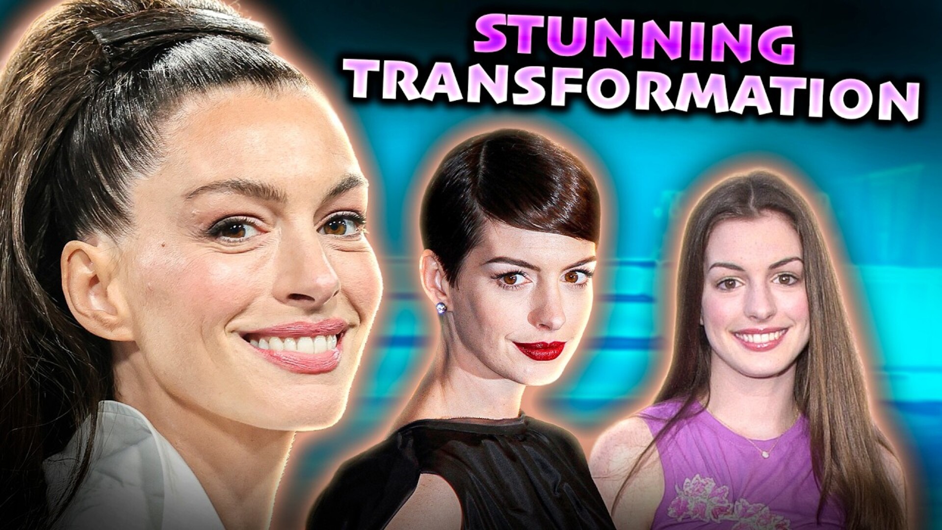 Video thumbnail for Anne Hathaway's Stunning Transformation