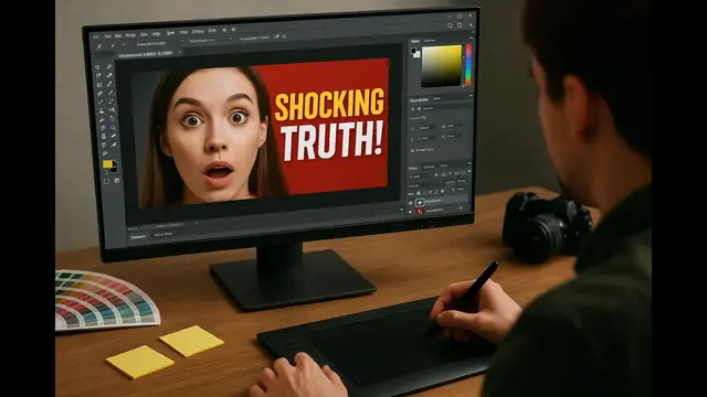 'Video thumbnail for YouTube Thumbnails That Get Clicks: AI vs Manual Design Compared'