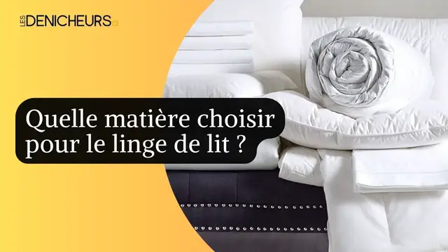 Video thumbnail for 🛏🛏 Literie : Quelle matière choisir pour le linge de lit ? 👌💪🏼