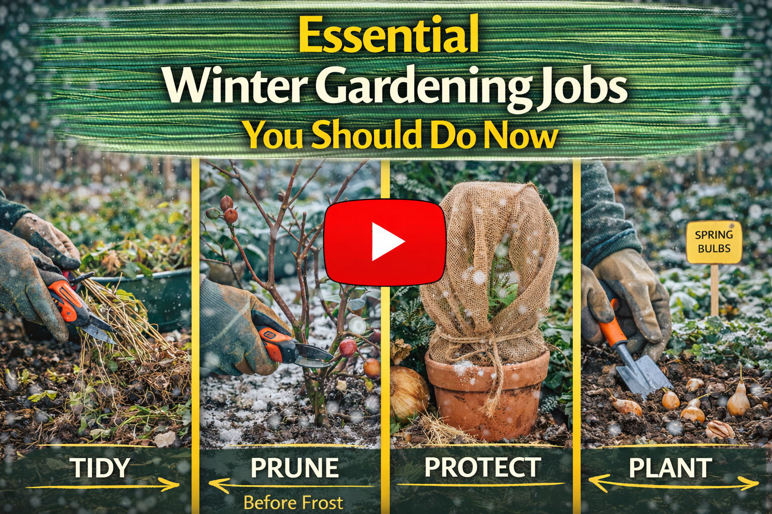 Video thumbnail for Essential Winter Gardening Jobs You Should Do Now