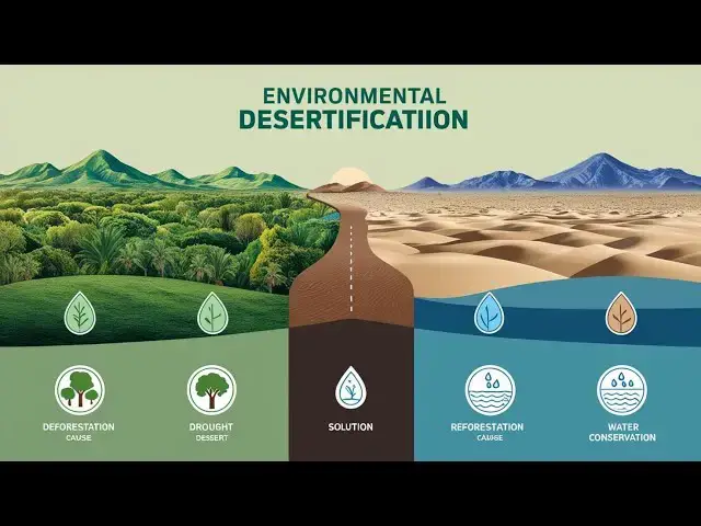 Video thumbnail for Desertificación del Ambiente: Comprender el Problema y Actuar