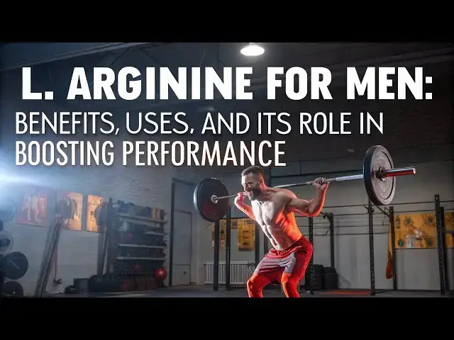 Video thumbnail for L Arginine for Men: Benefits, Uses, and Its Role in Boosting Performance