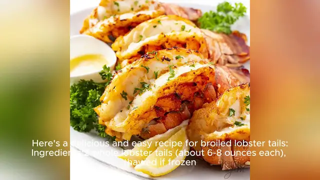 Video thumbnail for lobster tail recipe