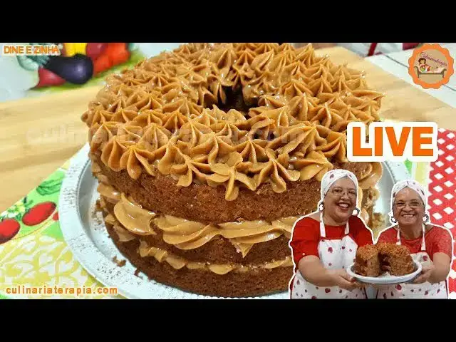 Video thumbnail for Bolo de Churros Super Fácil com Massa Caseira Super Fofinha de Bolo de Canela