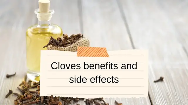 Video thumbnail for Cloves benefits and side effects- video blog