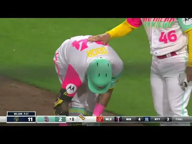 'Video thumbnail for Rougned Odor BELTS a RBI Single! | San Diego Padres | 4/14/2023'
