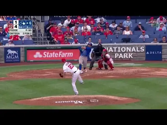 'Video thumbnail for Rafael Ortega Hits 3 Home Runs in 1 Game 8/1/21'