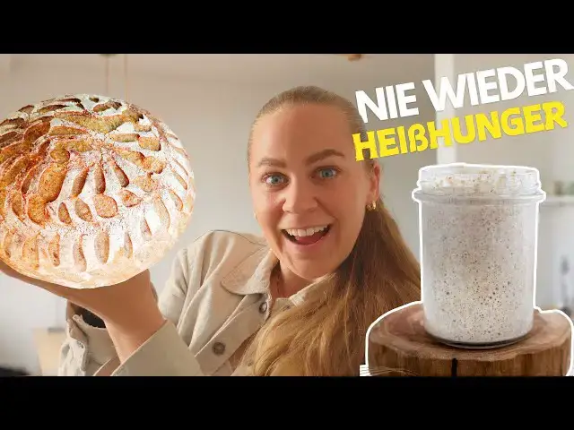 Video thumbnail for Das GESÜNDESTE BROT | SAUERTEIG ANSETZEN (FÜR ANFÄNGER!)