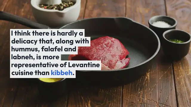 Video thumbnail for Kibbeh croquettes – a Levant classic!