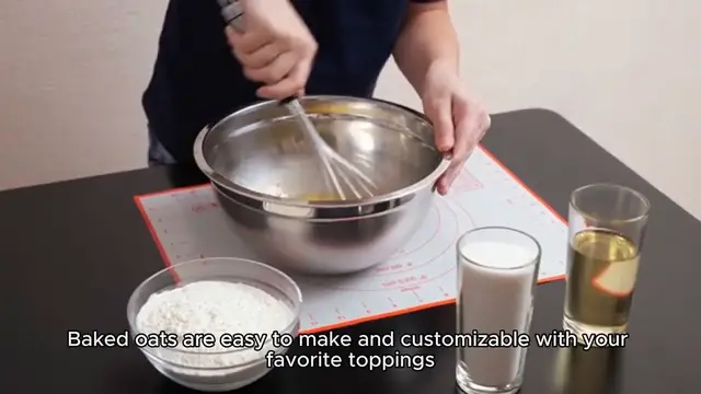 Video thumbnail for baked oats recipe