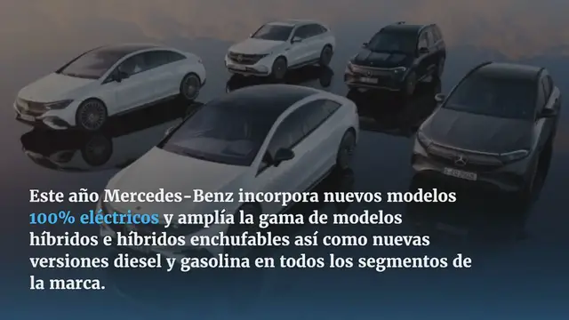 Video thumbnail for Nuevos modelos eléctricos e híbridos de Mercedes-Benz 2022