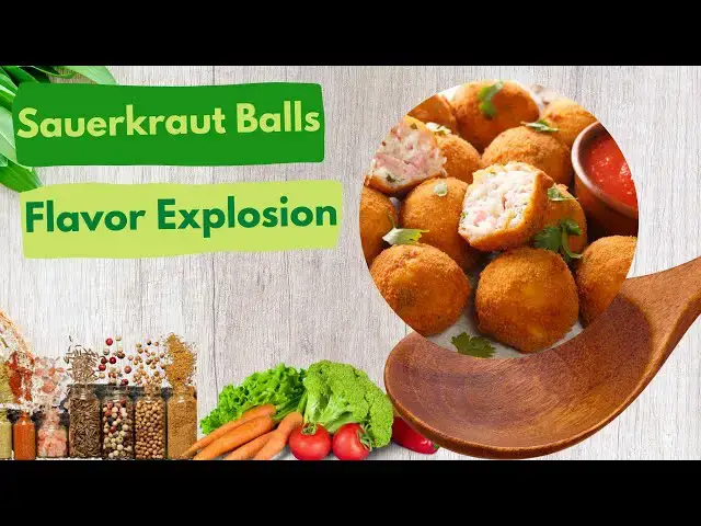 Video thumbnail for Sauerkraut Balls: Video