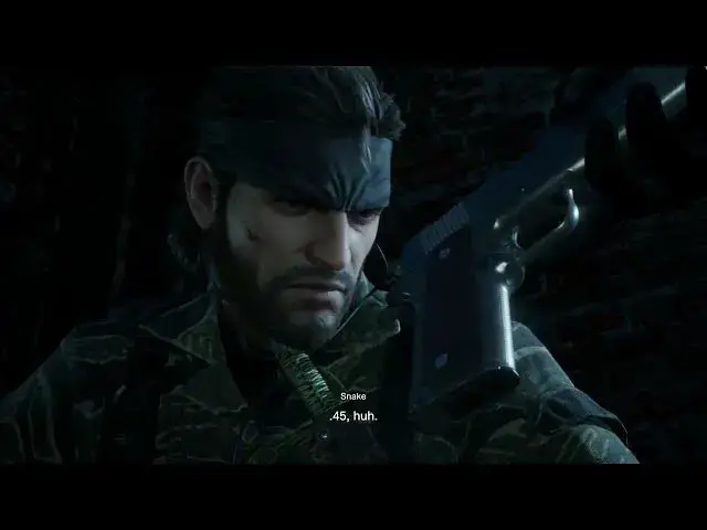 'Video thumbnail for Metal Gear Solid Delta - Operation Snake Eater: Eva Briefs Snake on Sokolov | Gives Him .45 Cutscene'