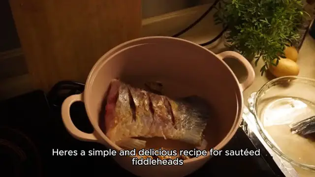 'Video thumbnail for Fiddleheads recipe '