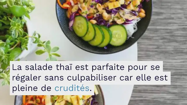 'Video thumbnail for Salade thaï vegan'