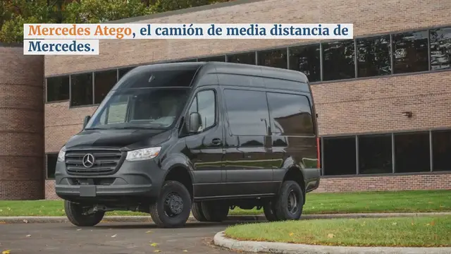 Video thumbnail for Mercedes Atego, el camión de media distancia de Mercedes.