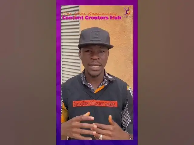 Video thumbnail for Hiram Mafeng Bakwal, COO of Content Creators Hub (CCHUB)