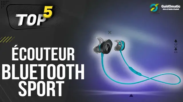 Video thumbnail for ⭐️ MEILLEURS ÉCOUTEURS BLUETOOTH SPORT (2022) - Comparatif & Guide d'achat
