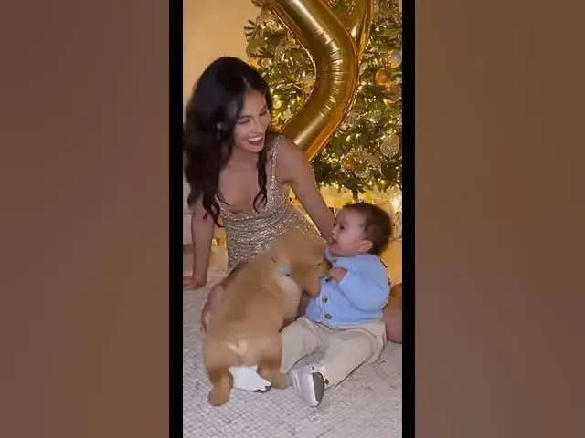 Video thumbnail for 🐶 Baby Boy Playing With a Puppy and Laughing – Pure Joy!  #cuteanimals #adorablevideos #adorable