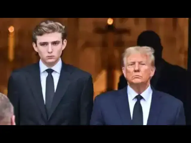 Video thumbnail for Bombshell Announcement - Barron Trump's Role In Dad's Administration