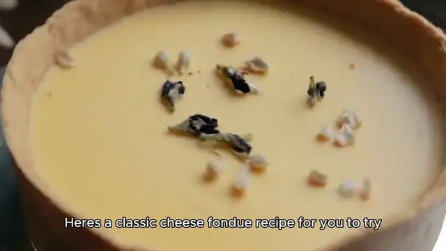 Video thumbnail for fondue recipe