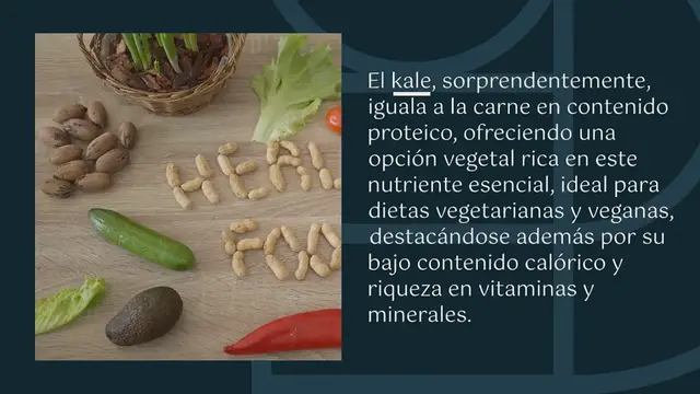 Video thumbnail for Por qué el kale es mejor que la carne