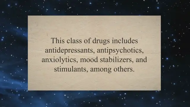 Video thumbnail for The Effects of Psychotropic Drugs on the Regulatory System