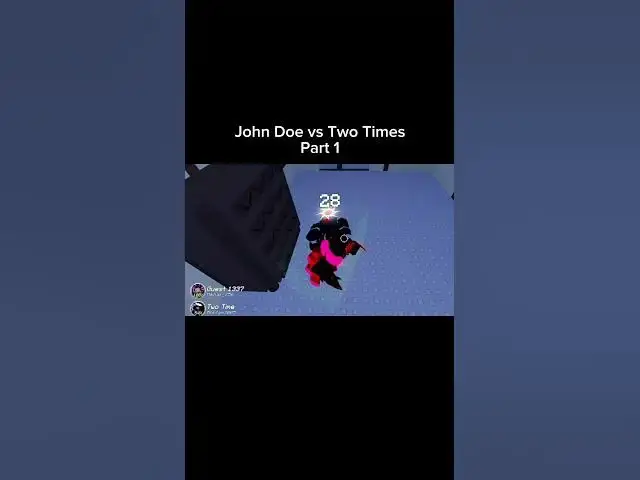 Video thumbnail for John Doe vs Two Time #forsaken #roblox #shorts