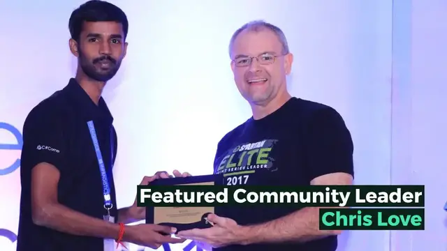 Video thumbnail for Featured Community Leader Chris Love