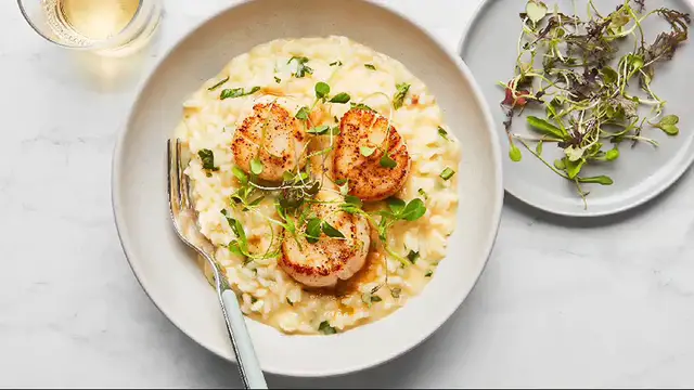 Video thumbnail for scallops recipe