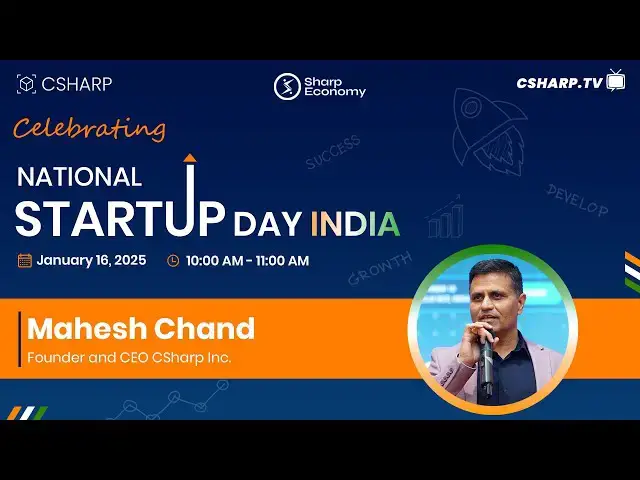'Video thumbnail for National Startup Day'