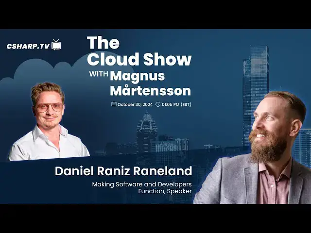 'Video thumbnail for The Cloud Show with Magnus Mårtensson ft. Daniel Raniz - Ep: 45'
