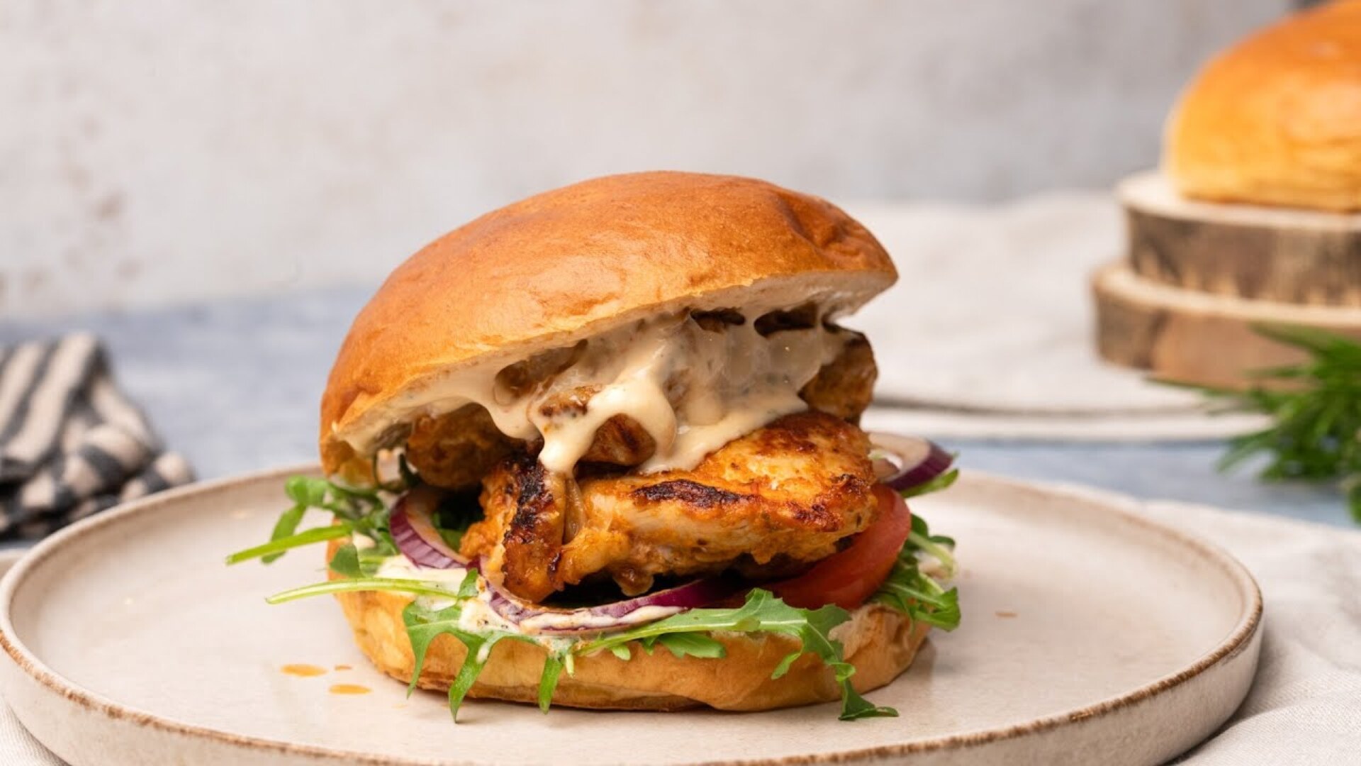 Video thumbnail for Copycat Nando's Peri Peri Chicken Sandwich Recipe