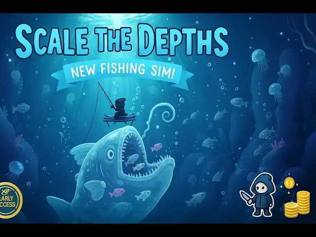 Video thumbnail for Scale The Depths – The Most Relaxing Fishing Game Ever?!