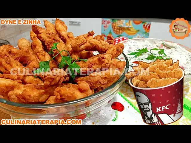 Video thumbnail for A Receita Secreta do Frango Frito do KFC com Molho Tártaro
