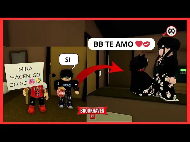 Video thumbnail for ROBLOX ESPIO una PAREJA TURBIA y RARA🥵🤢 #robloxbrookhaven
