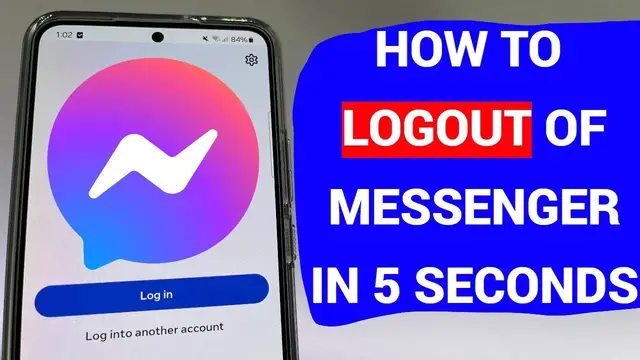 'Video thumbnail for How to LOGOUT of MESSENGER on PHONE in 5 SECONDS'