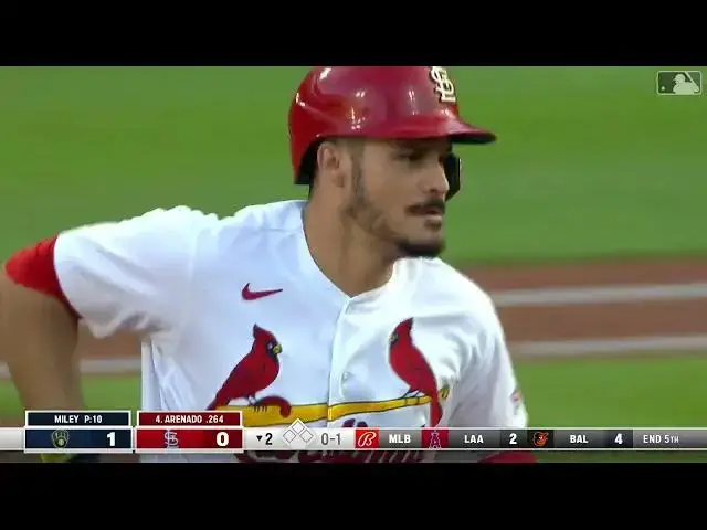 'Video thumbnail for Nolan Arenado SMACKS a Home Run in 5th Straight Game! | St. Louis Cardinals | 5/16/2023'