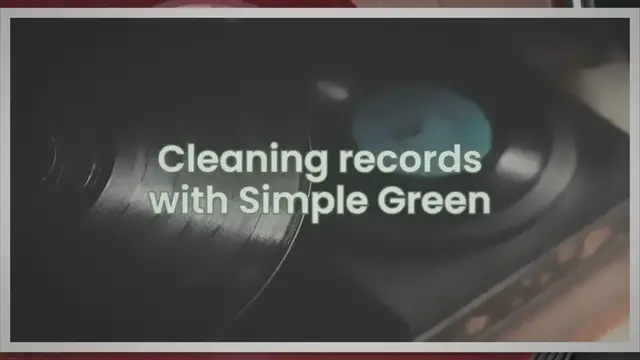 Video thumbnail for Cleaning records with Simple Green
