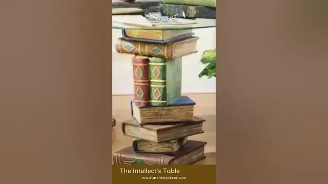 Video thumbnail for The Intellect's Table | Table Design #shorts